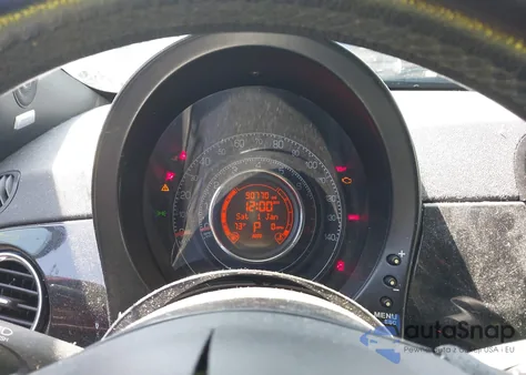 2012 Fiat 500 Sport z USA, uszkodzony, nr VIN 3C3CFFBR2CT386135